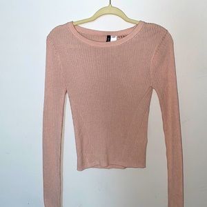 Fitted Pink long sleeve